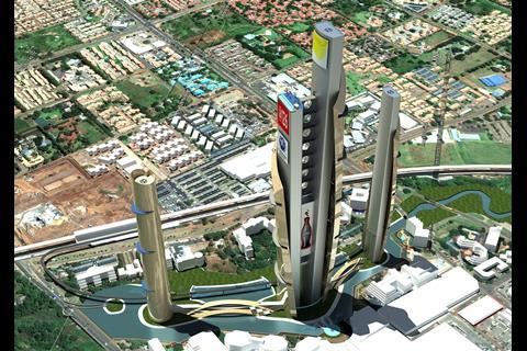 Centurion Symbio-City by Architects@126 could become Africa's tallest building